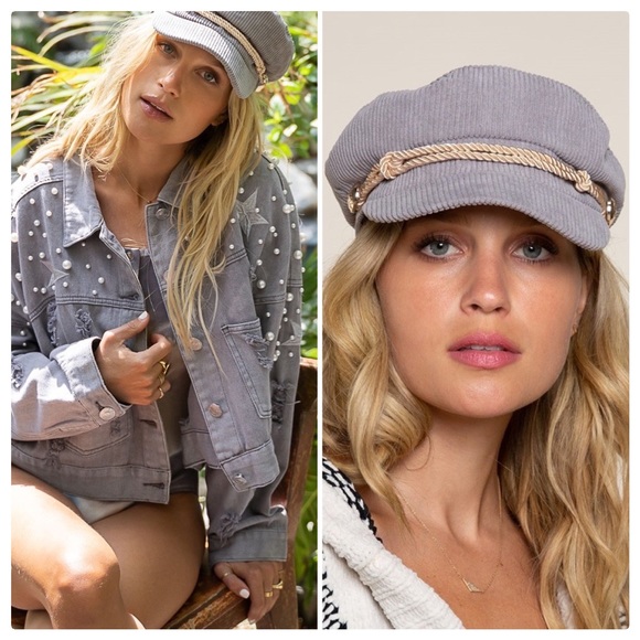 POL Newsboy Must Have Corduroy Hat - Picture 3 of 13